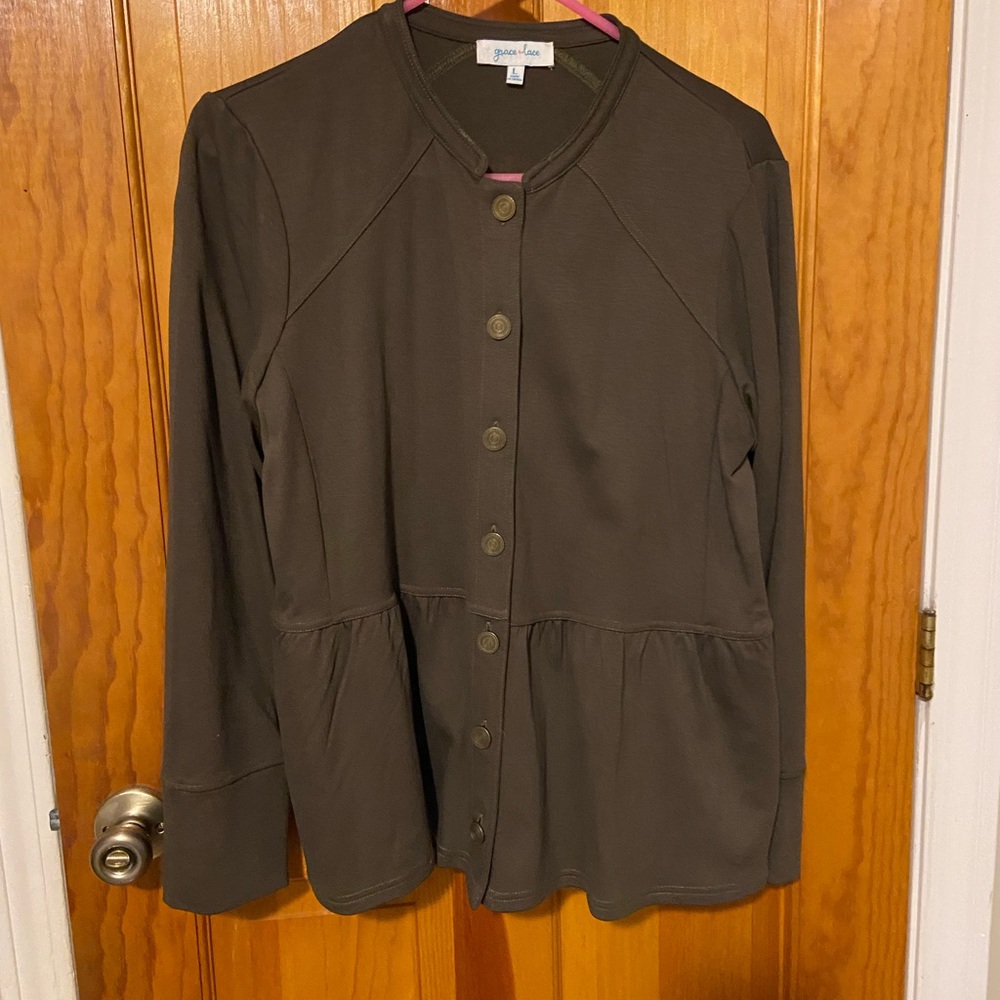 Peplum jacket
